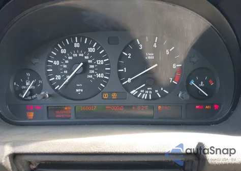 2005 BMW X5 3.0I из США, поврежденный, VIN 5UXFA13525LU48555